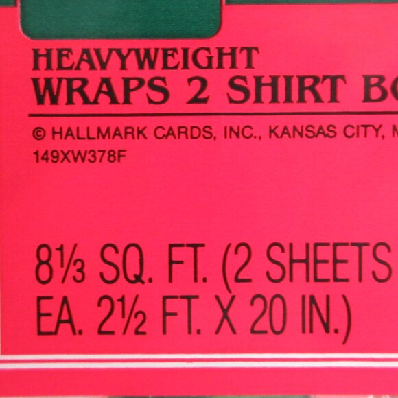 Ambassador Hallmark Christmas Holiday Gift Wrap Vintage Musical Angels NEW - Picture 6 of 6